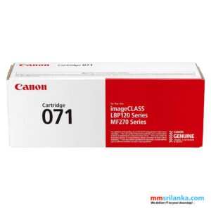 canon 071 genuine standard yield black toner cartridge