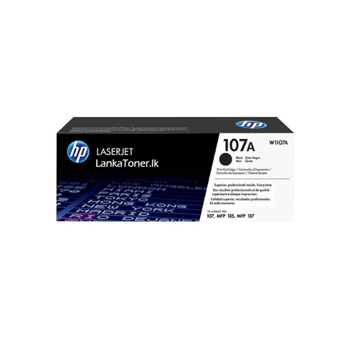 hp 107a (w1107a) genuine black laser toner cartridge hp 107a (w1107a) genuine black laser toner cartridge