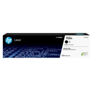 hp 166a (w1660a) genuine black laserjet toner cartridge
